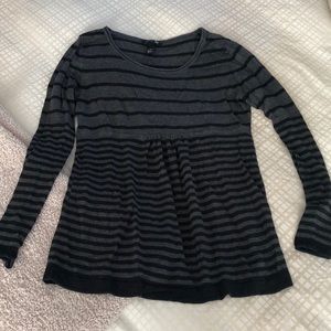 H&M Black and grey Maternity Sweater M